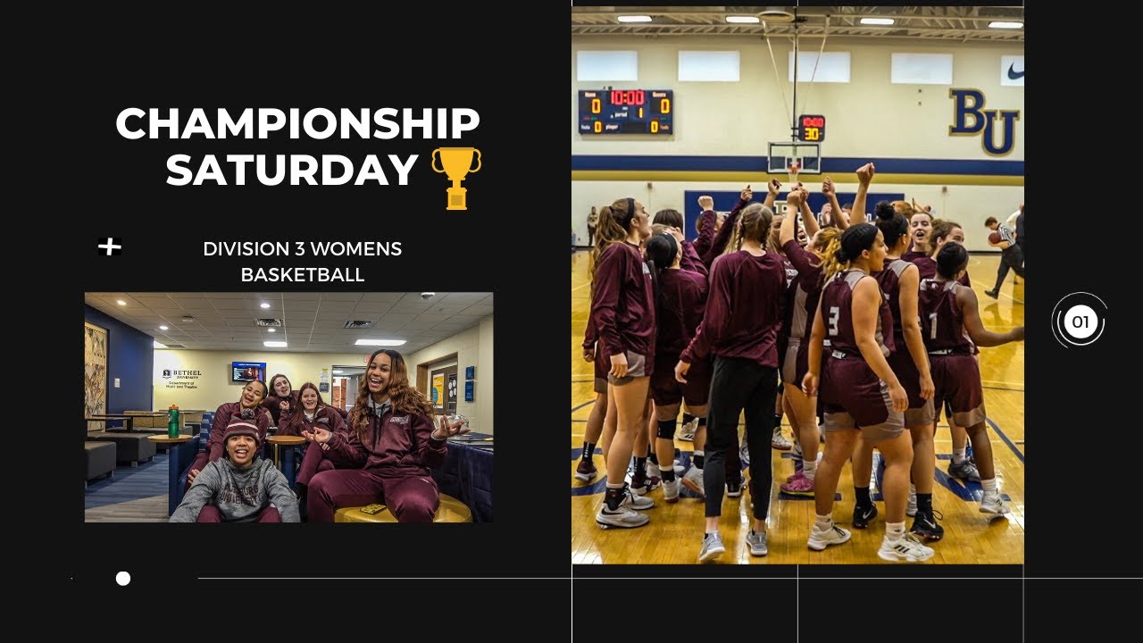 CHAMPIONSHIP SATURDAY!!! [ D3 Womens Basketball] YouTube