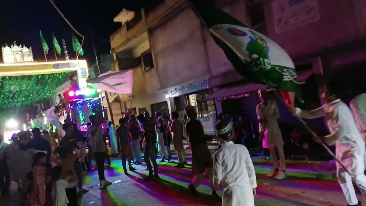 जुलूस ए मोहम्मदी मछरेहटा सीतापुर यूपी 