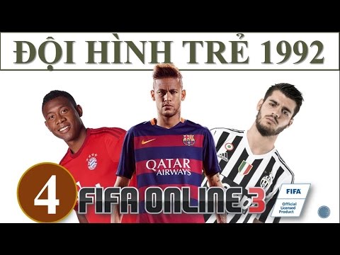 I Love FO3 | Đội Hình Cầu Thủ Trẻ Trong Fifa Online 3 | Sinh Năm 1992 Part 4