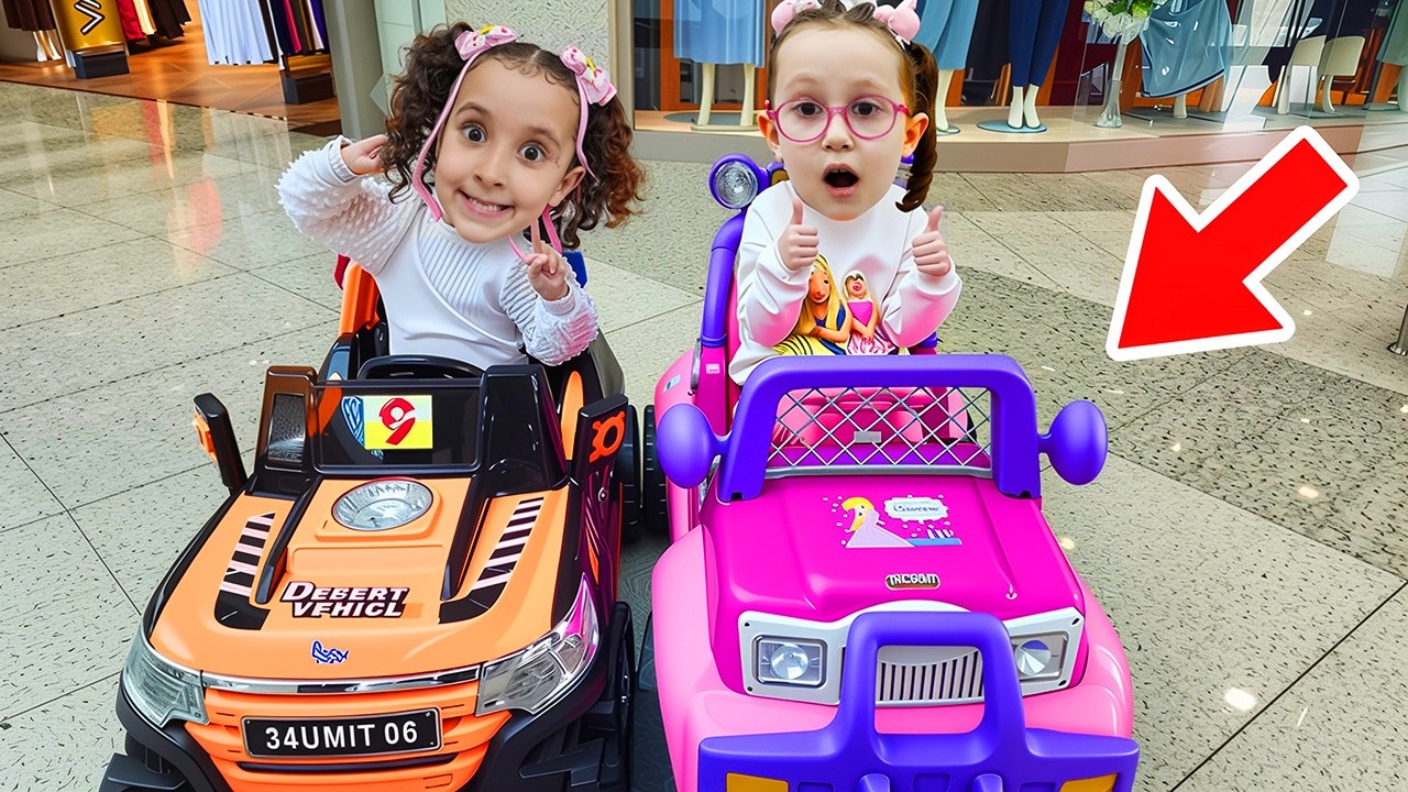 BAHAR VE BANU ALYA İLE AKÜLÜ ARABA YARIŞMASI YAPTIK !! BAKIN KİM KAZANDI !!