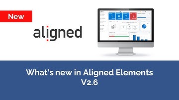 New in Aligned Elements V2.6