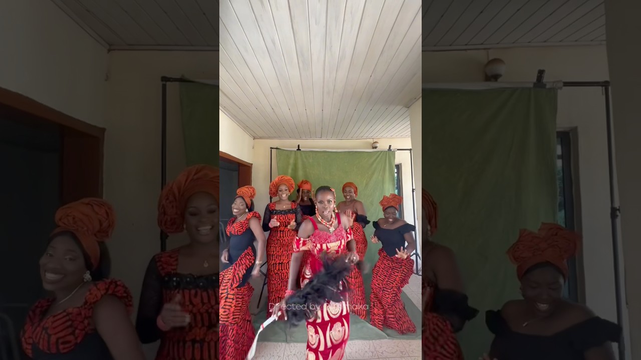 Igbo Traditional Wedding Transition #wedding #bride #transition #igbo #igbotraditionalwedding