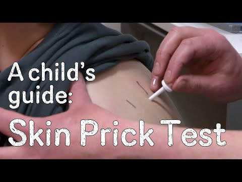 A child&rsquo;s guide to hospital: Skin Prick Test