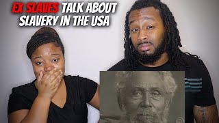 Ex Slaves talk about Slavery in the USA [AMERICAN COUPLE REACTS] #BlackHistoryMonth