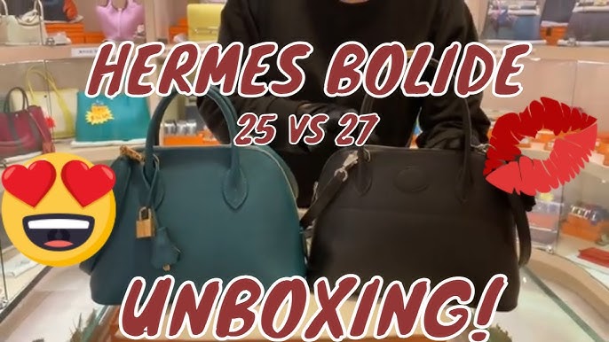 Hermes Bolide 27 (Jonathan leather) : Overview + What fits? + Mod shots  👜🤎 