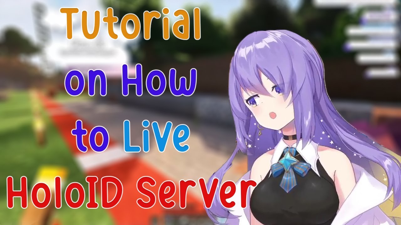 Moona Explain Tutorial on How To Live In HoloID Server