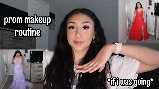 PROM MAKEUP TUTORIAL *if i was going*