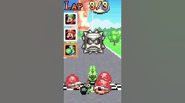Mario Kart Super Circuit Switch online - Denied to finish at the end.