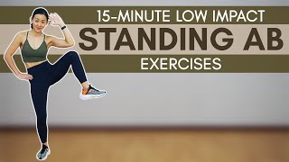 15-Minute Standing Ab Exercises (Strong & Sculpted) | Joanna Soh