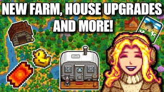 Stardew Valley 1.6 New Farm, House Renovations and More
