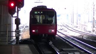 【オール金魚鉢】名鉄6800系6821F+6500系6522F(魔改造前)金山駅発車