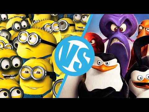 Minions VS Penguins of Madagascar : Movie Feuds ep161