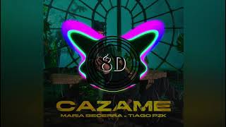Maria Becerra, Tiago PZK - CAZAME - Audio 8D (USA AURICULARES)