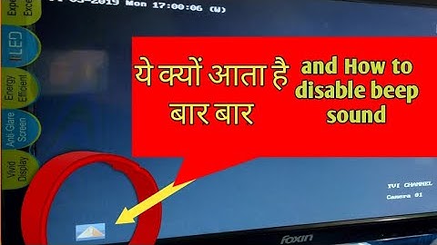 How to disable beep sound and event notification on Hikvision