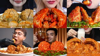 MUKBANGERS VS BAKSO LAVA KUAH MERCON 🔥 #mukbang #asmr