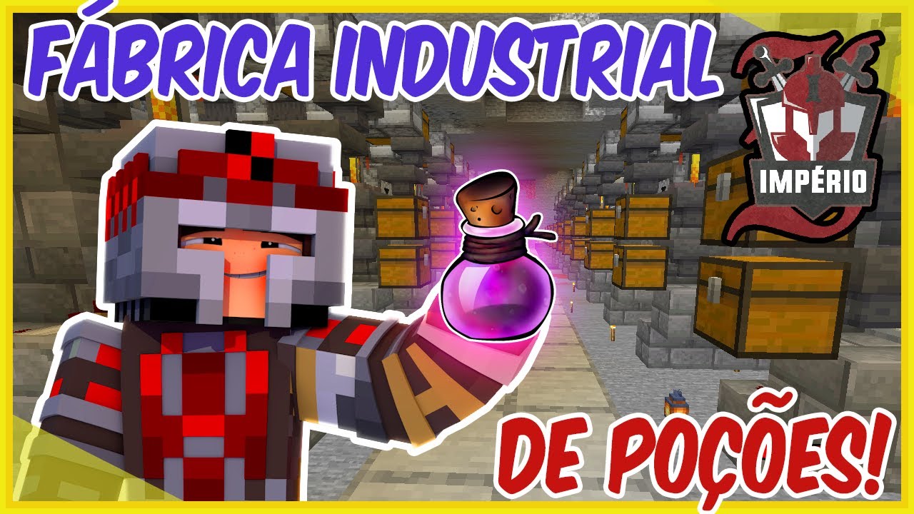 🧪⚗️ FÁBRICA INDUSTRIAL DE POÇÕES! (SEM BOTÕES) - Império 210!