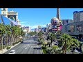 Daytime walk down the entire Las Vegas Strip - From the Vegas sign to Stratosphere hotel