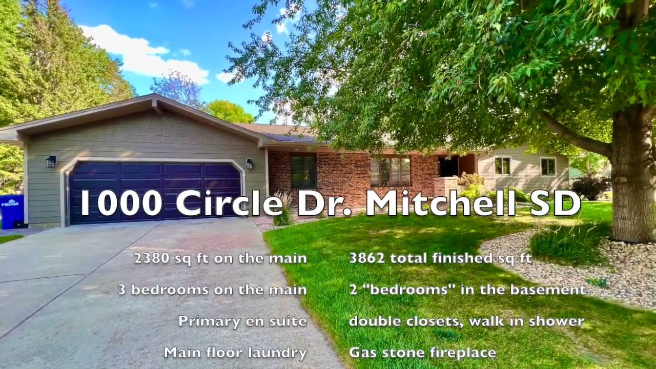 1000 Circle Dr Mitchell, SD 57301 - $575,000 - Listed by Micah Volmer, Fischer Rounds Real Estate