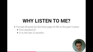 Hit The Front Page Of Hacker News - Introduction