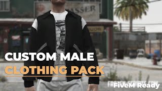 FiveM | 500 + Custom Clothing Pack for Male | frozen-scripts.com