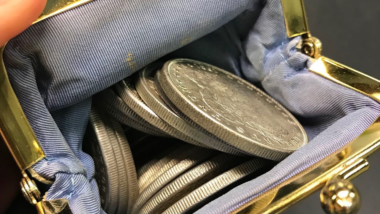 UNSEARCHED SILVER DOLLAR POUCH CC's & MORE FOUND YouTube
