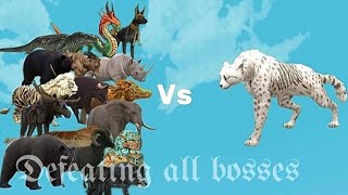 Defeating all bosses in Wildcraft