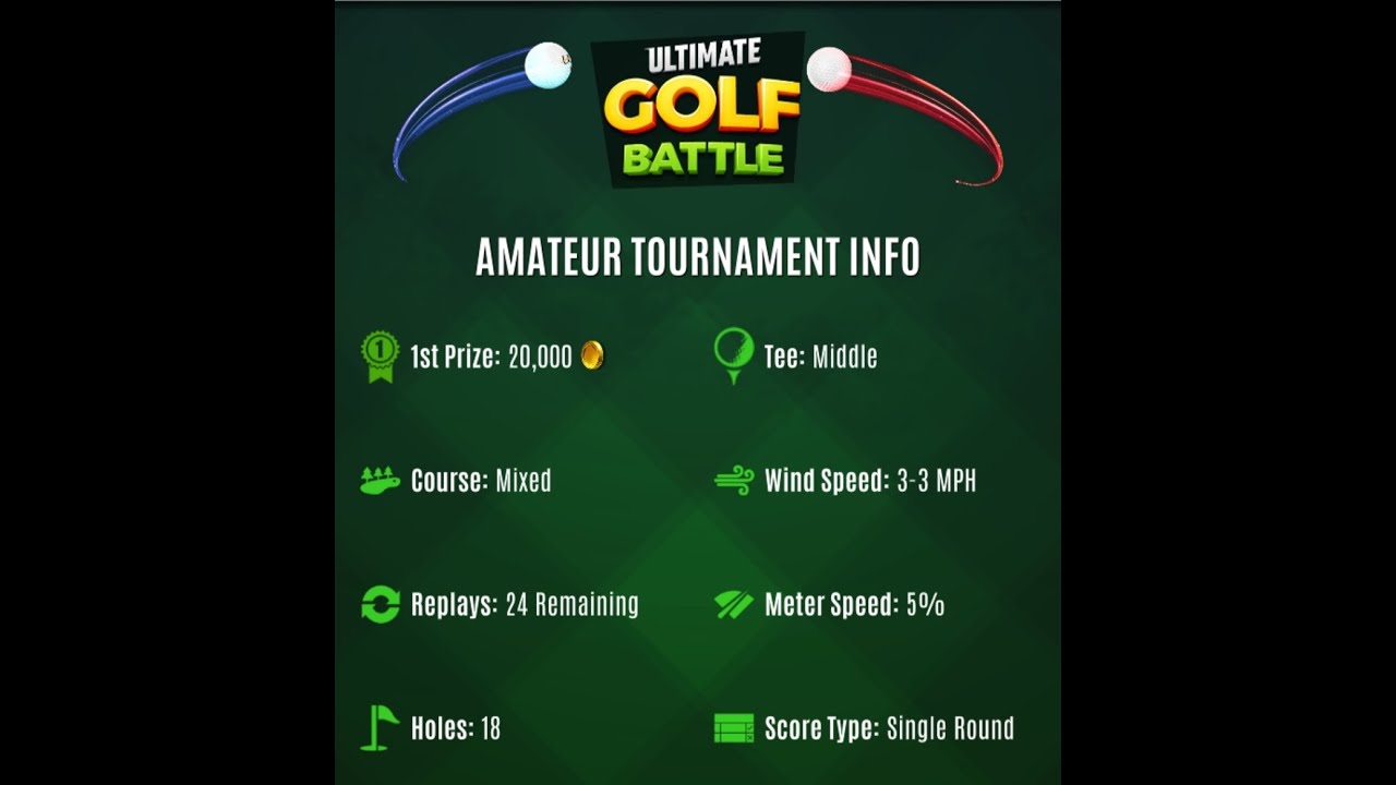 Ultimate Golf BATTLE TOURNAMENT Strategy and Tips for Success