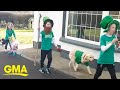 Families in Ireland are hosting their own St. Patrick’s Day parades at home | GMA Digital