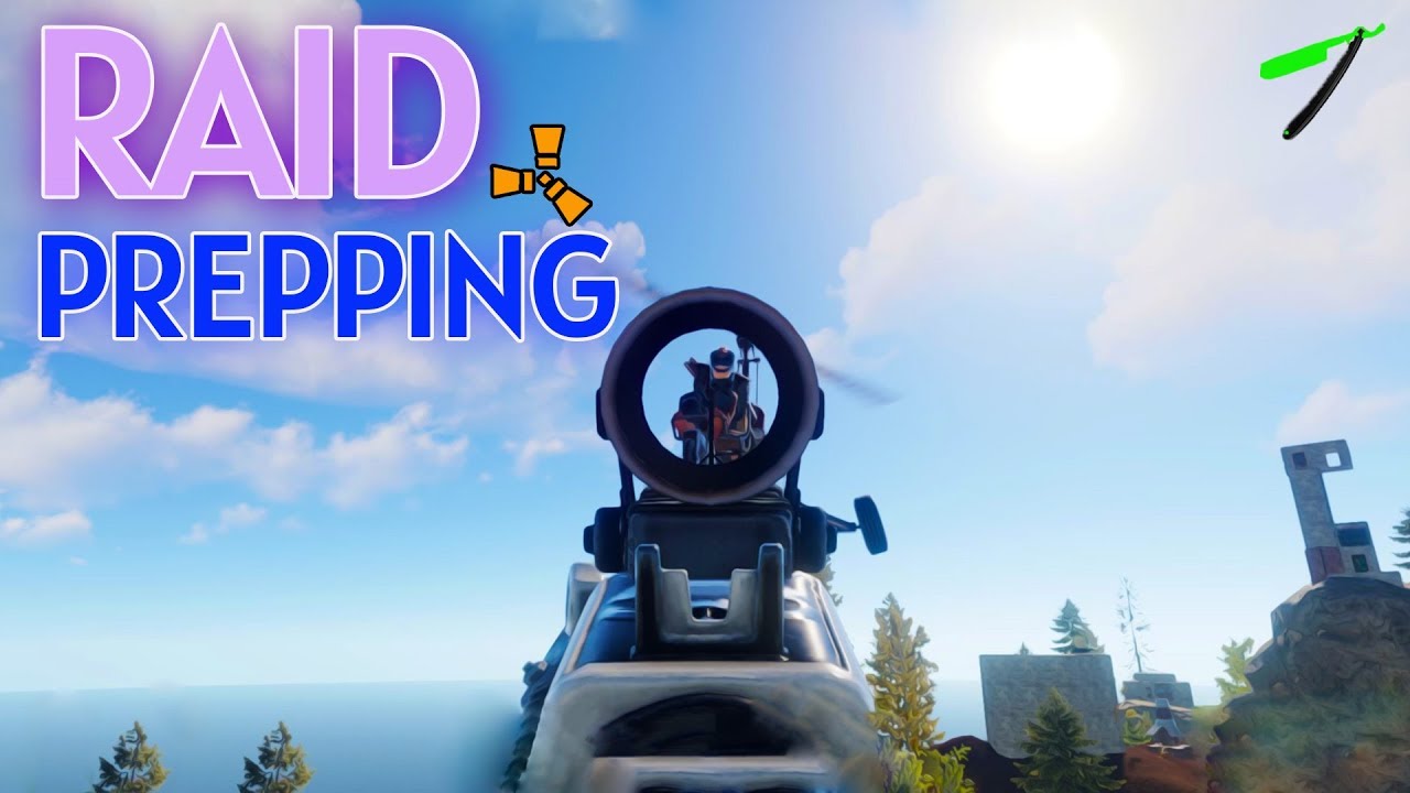 Rust Vanilla ☢️ Survival Raid Prep PvP 🎮Ready for Console Stream - YouTube