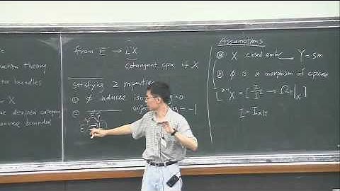 Yuan-Pin Lee - Introduction to Gromov-Witten theory  (Part 1)