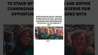 Michele Tafoya Voices Support for Riley Gaines & Sophie Cunningham 🏀 #fyp #ytshorts #fypage