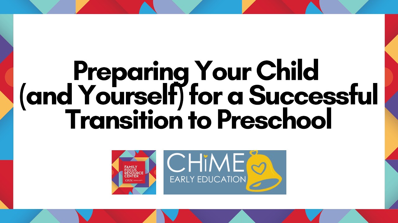 Preparing Your Child (and Yourself) for a Successful Transition to ...
