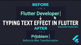 Flutter Typing Text Animation 🔥 | Typewriter Effect Tutorial (Step-by-Step) screenshot 1