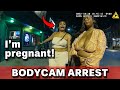 Pregnant Woman DEMANDS ID Back From Police at Bar | Bodycam