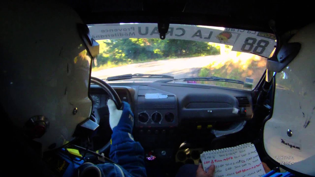 Rallye de la Crau 2013 ES3 Marchand/Andrau