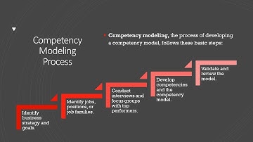Training & Development - Lecture 3 - Competency Models - Process