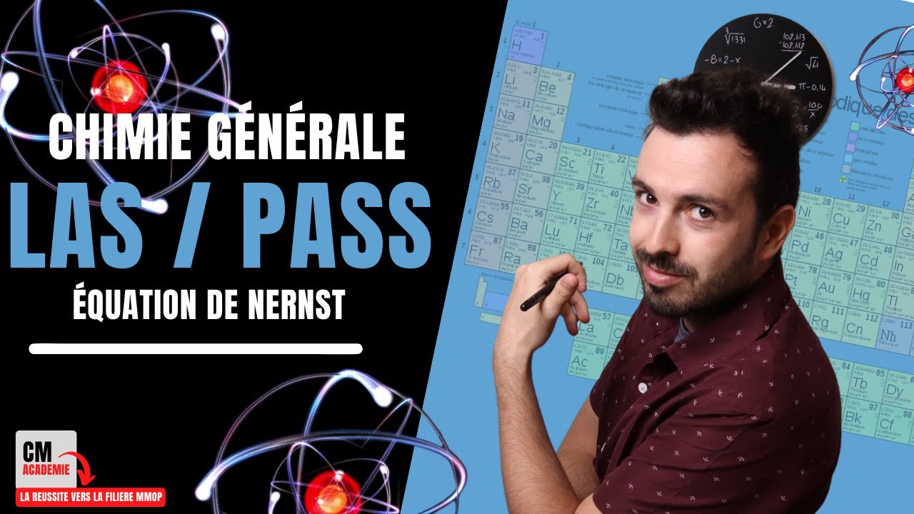 EQUATION DE NERNST ⚛️ Calcul du POTENTIEL STANDARD !
