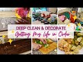 DEEP CLEAN AND DECORATE WITH ME // Getting My Life Back in Order // Speed Cleaning Motivation SAHM