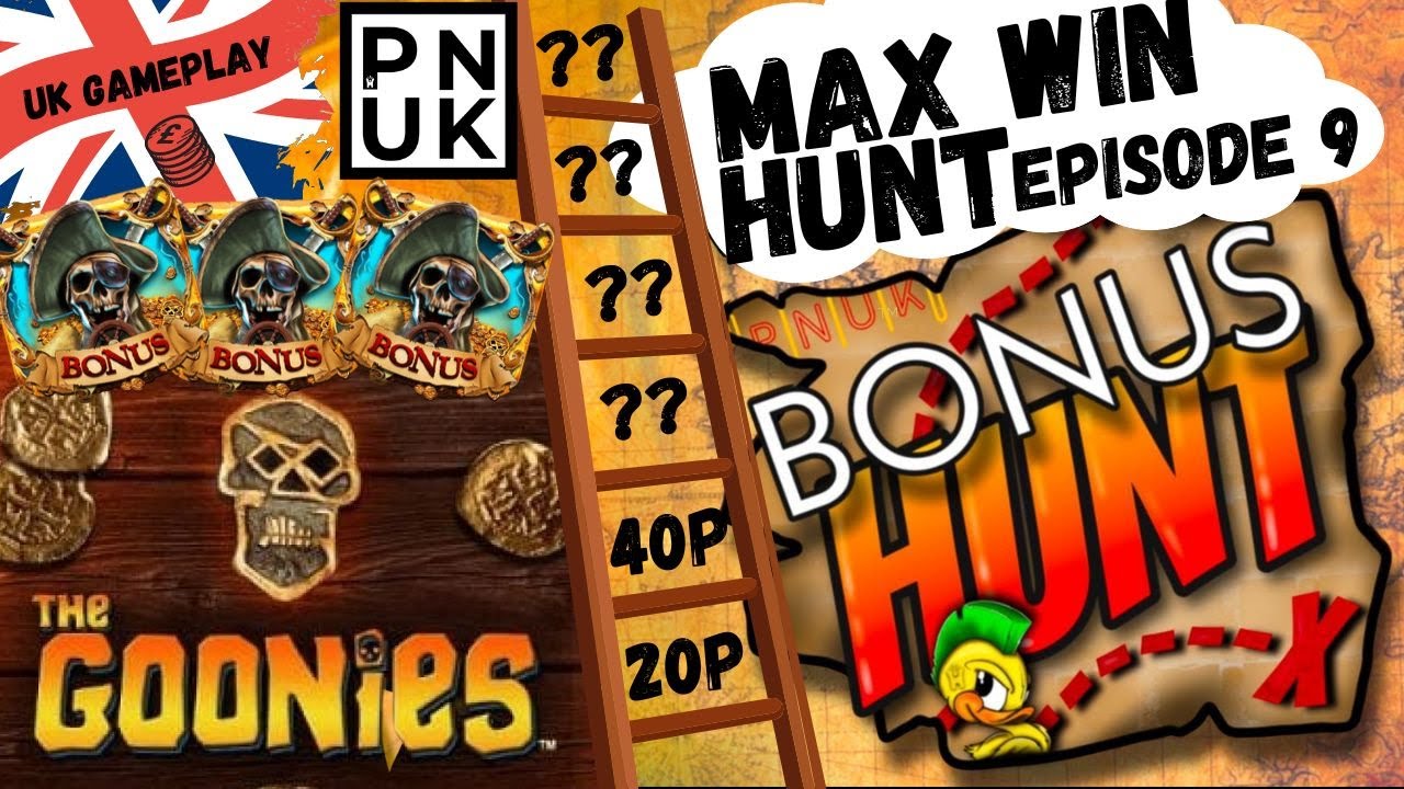 Goonies Max Win Bonus Hunt Ladder - Episode 9 - PUNK Slots 2024 - YouTube