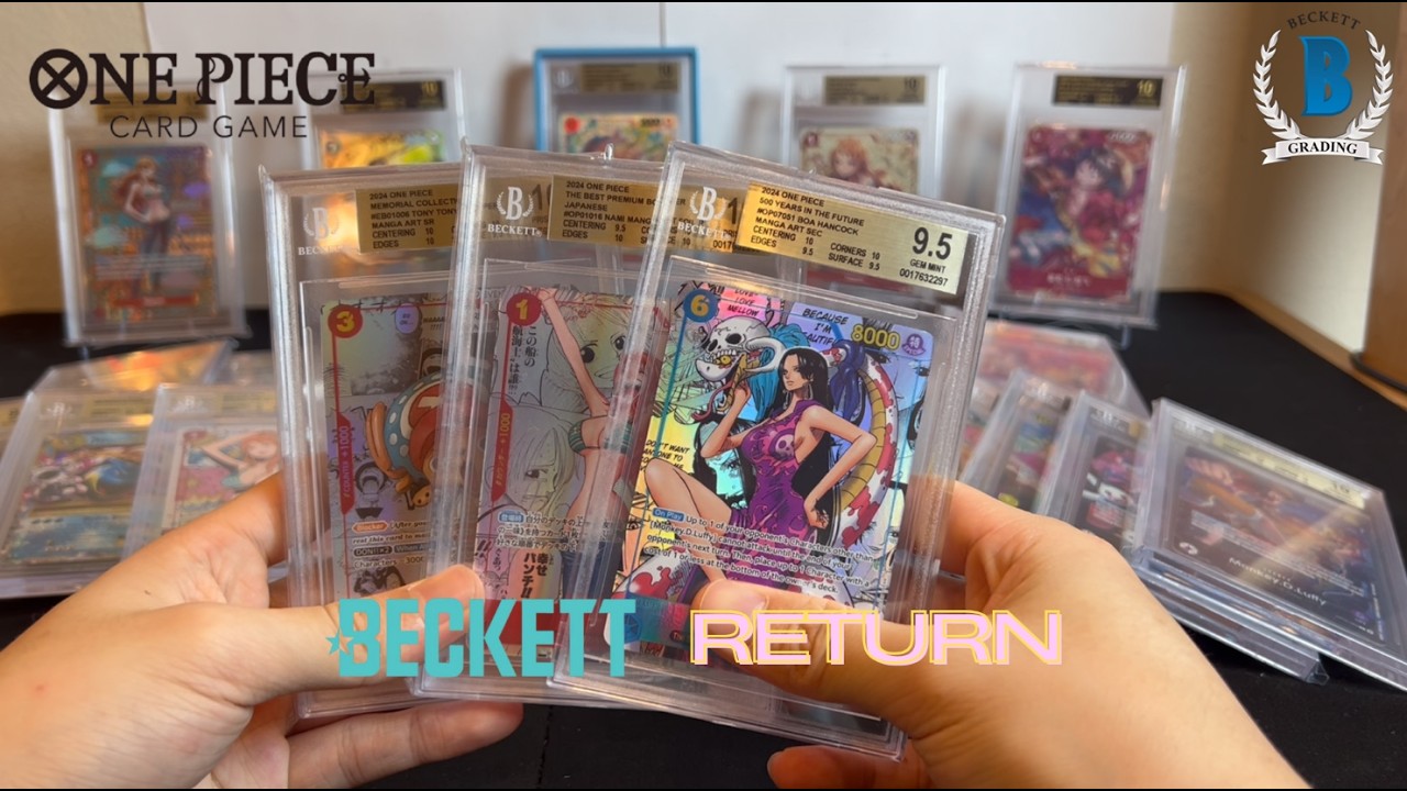The Reality of Grading at Beckett in 2025 | Massive One Piece Return