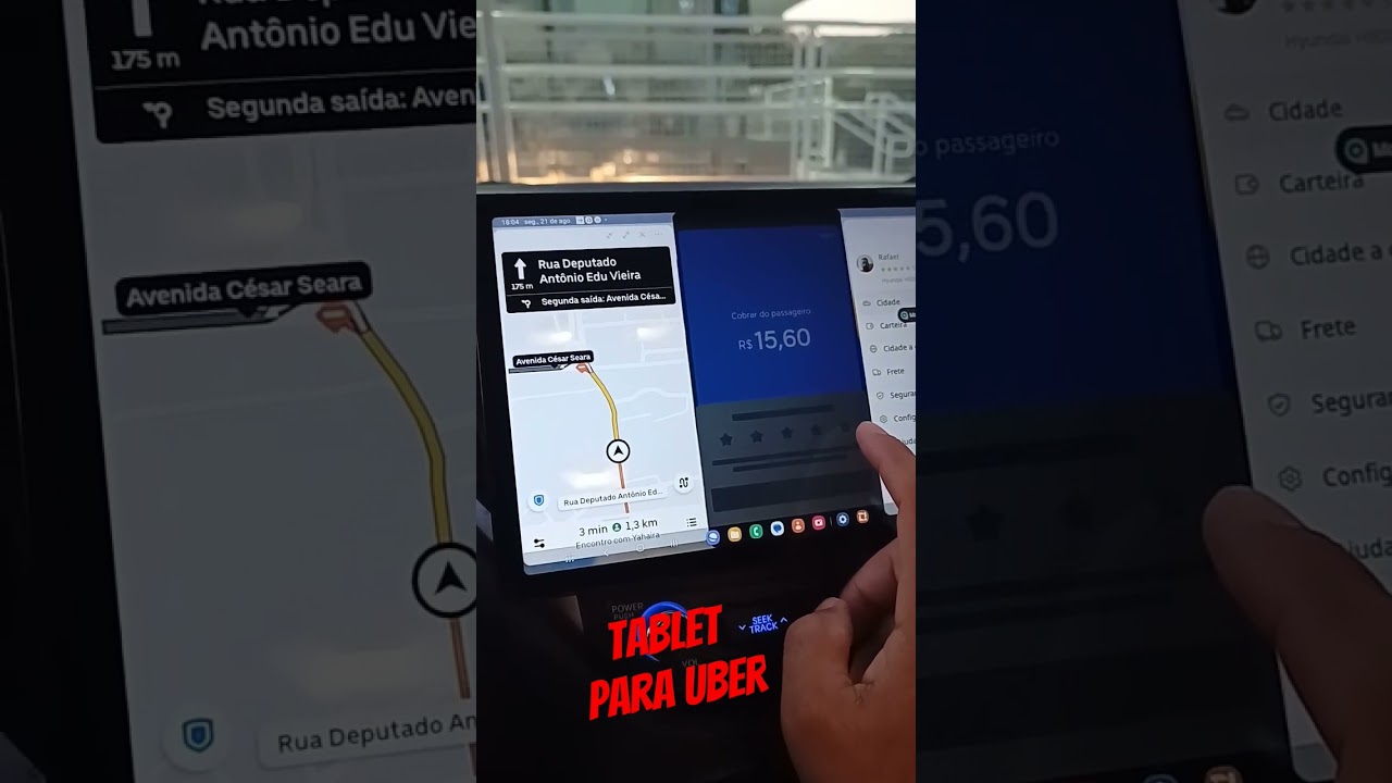 🔴 Tablete para Motorista App (Uber/99/Indriver)