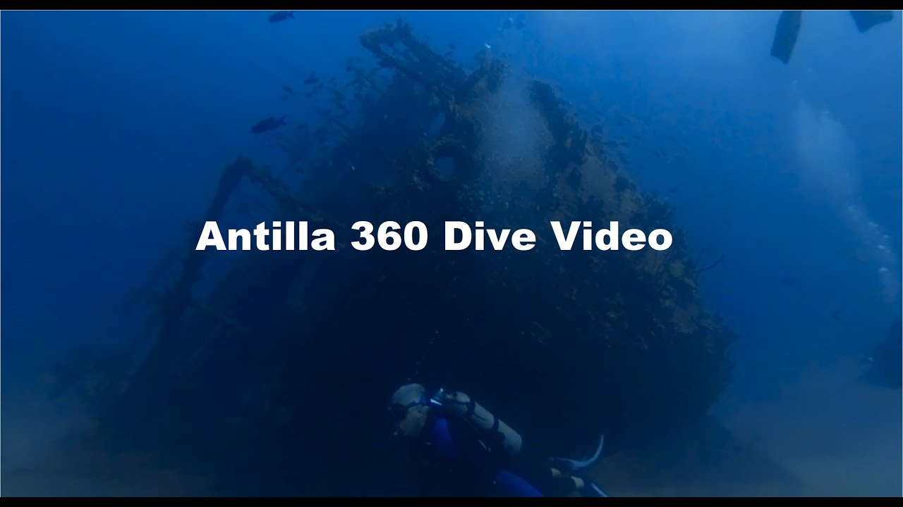 SS Antilla Dive (360 Video) YouTube