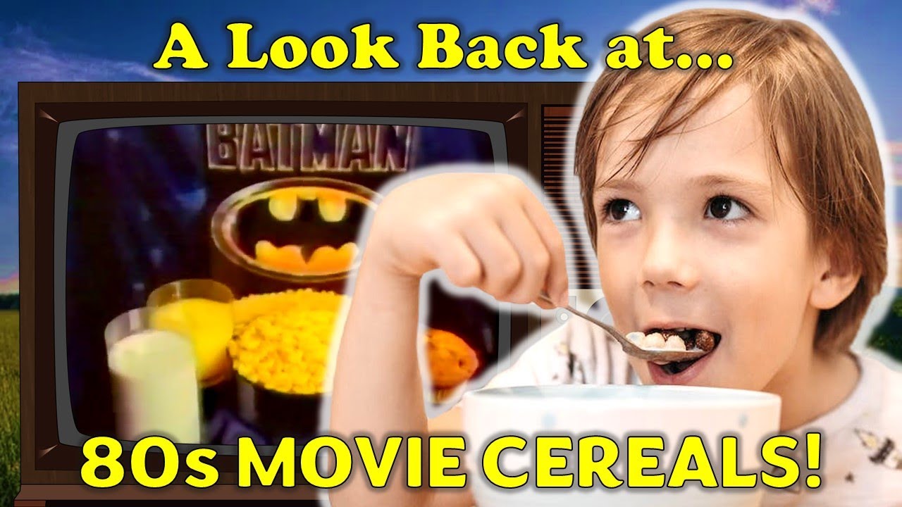 A Look Back at 80s Movie Tie-in Cereals - YouTube