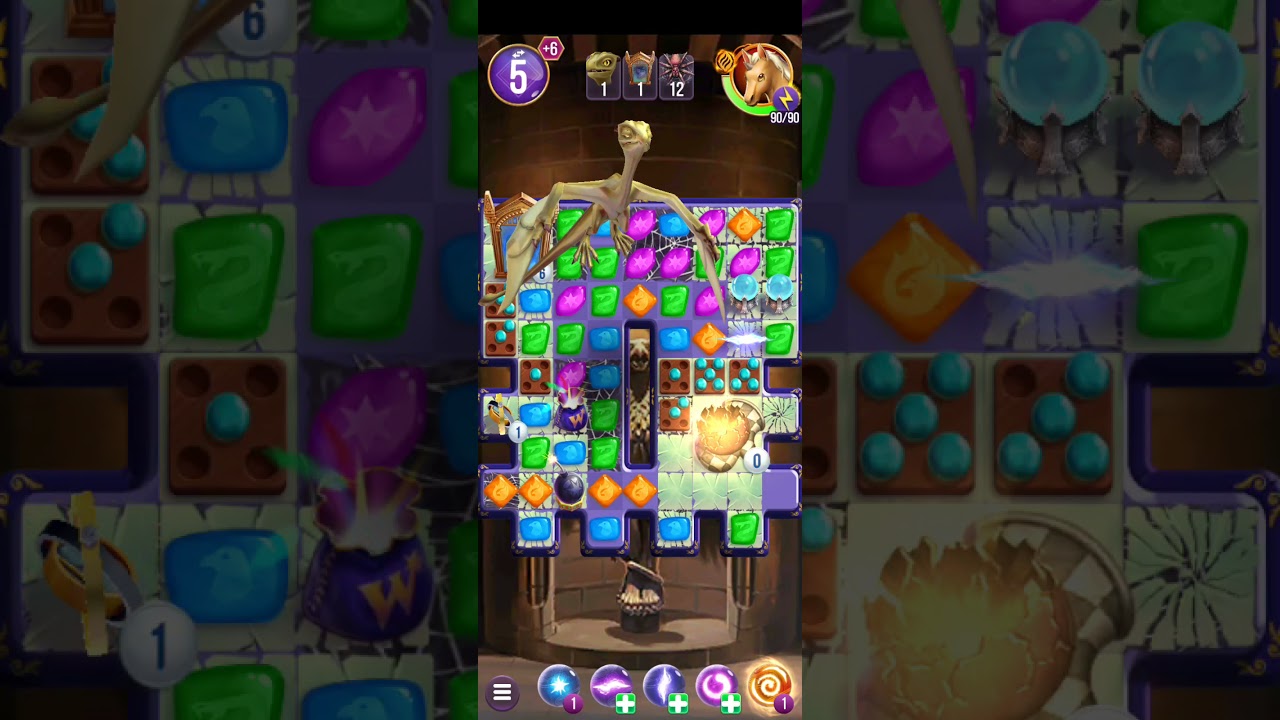 Harry Potter: Puzzles & Spells level 1637 no boosters