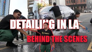 Behind The Scenes Detailing Las Finest Cars