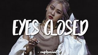 rosé - eyes closed // slowed down + reverb