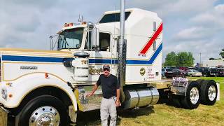 Metzger Trucking 1976 Kenworth Bicentennial Test Drive