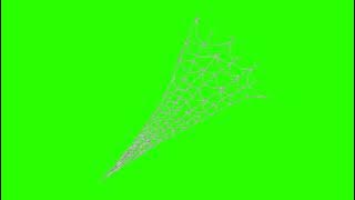 Spider web greenscreen - jaring Spiderman