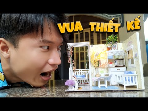 Video Tony | Thử Thách Xây Biệt Thự Búp Bê - Build DIY... - youtube