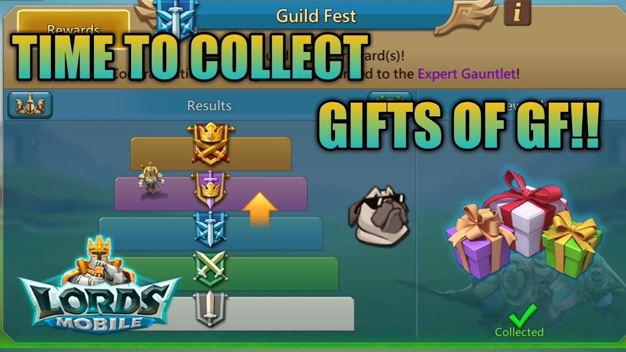 END OF GUILD FEST, LET'S TAKE THE GIFTS  !! - Lords Mobile